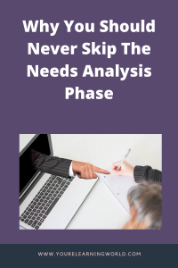 Why you need to conduct eLearning needs analysis
