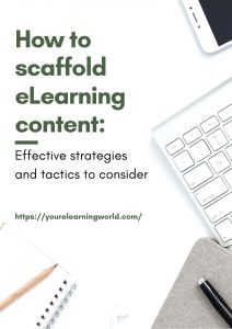 scaffold eLearning content