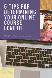 Determine Online Course Length