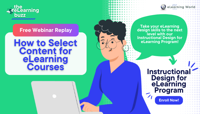 How to Select Content for eLearning Course